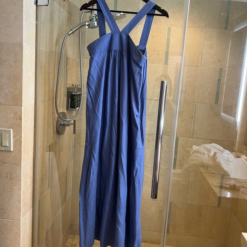 Pre-owned Reifhaus periwinkle maxi dress size Small